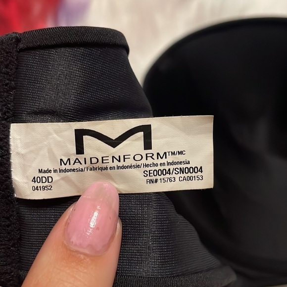 MAIDENFORM Black Strapless Bra - Picture 4 of 4